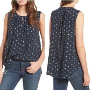 Madewell Memory Tank in Medallion Dot - Size M